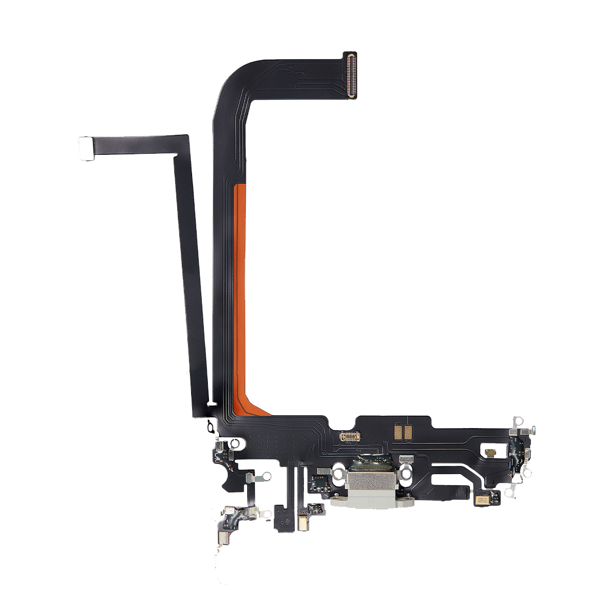 iPhone 13 Pro Max Charging Port Flex Cable Silver - Aftermarket Plus