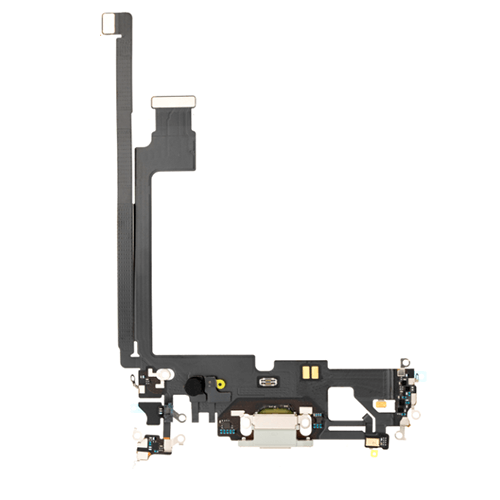 iPhone 12 Pro Max Charging Port Flex Cable Premium Quality (White)