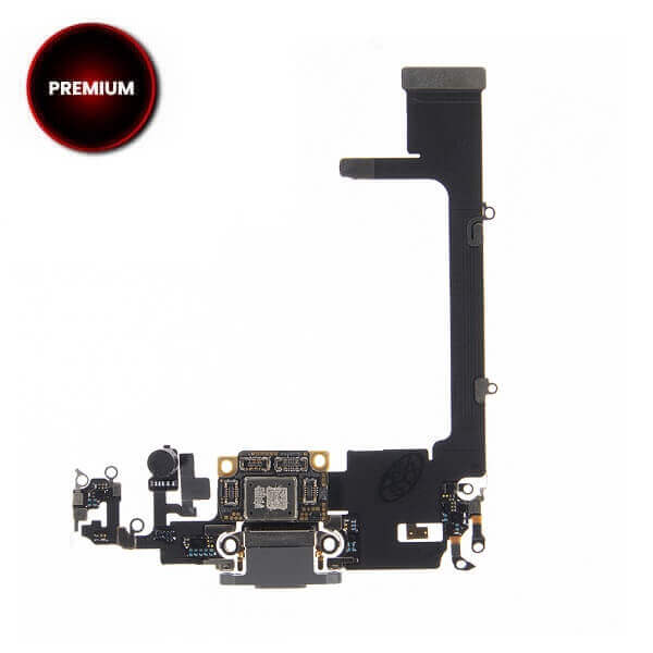 iPhone 11 Pro Charging Port Flex Cable with Board Premium Quality (White)