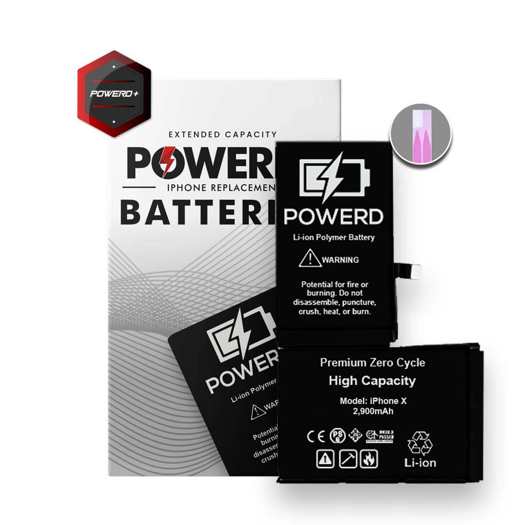 iPhone X Powerd+ High Capacity Replacement Battery