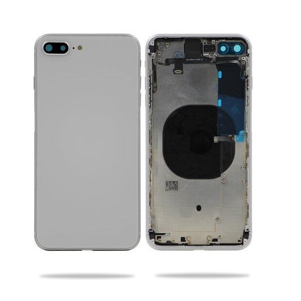 iPhone 8 Plus Back Housing with Small Components (Refurbished - White)