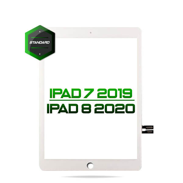 iPad 7 (2019) / 10.2 (2019) Full Assembly Digitizer with Adhesive Standard Quality (White)
