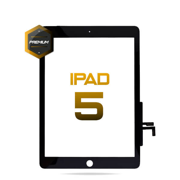 iPad 5 2017 Full Assembly Digitizer with Adhesive Premium Quality (Black)