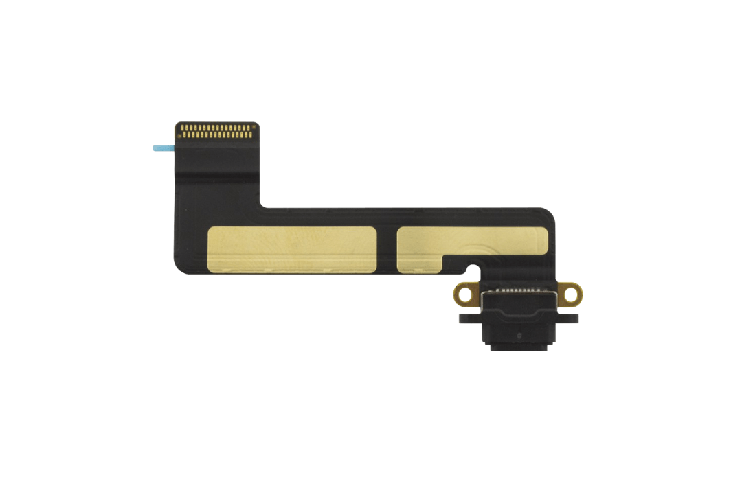 iPad Mini 1 Charging Port flex cable (Black) (Soldering Required)