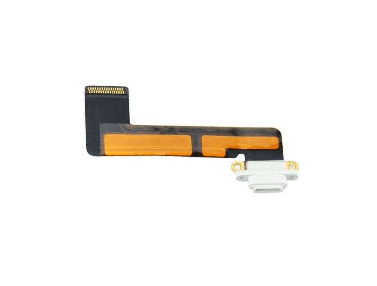 iPad Mini 1 Charging Port flex cable (White) (Soldering Required)