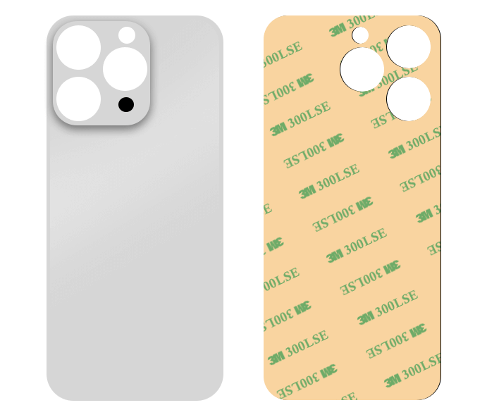 D5D Crystal Series Space Case with (Colored) Buttons for iPhone (XS Max)