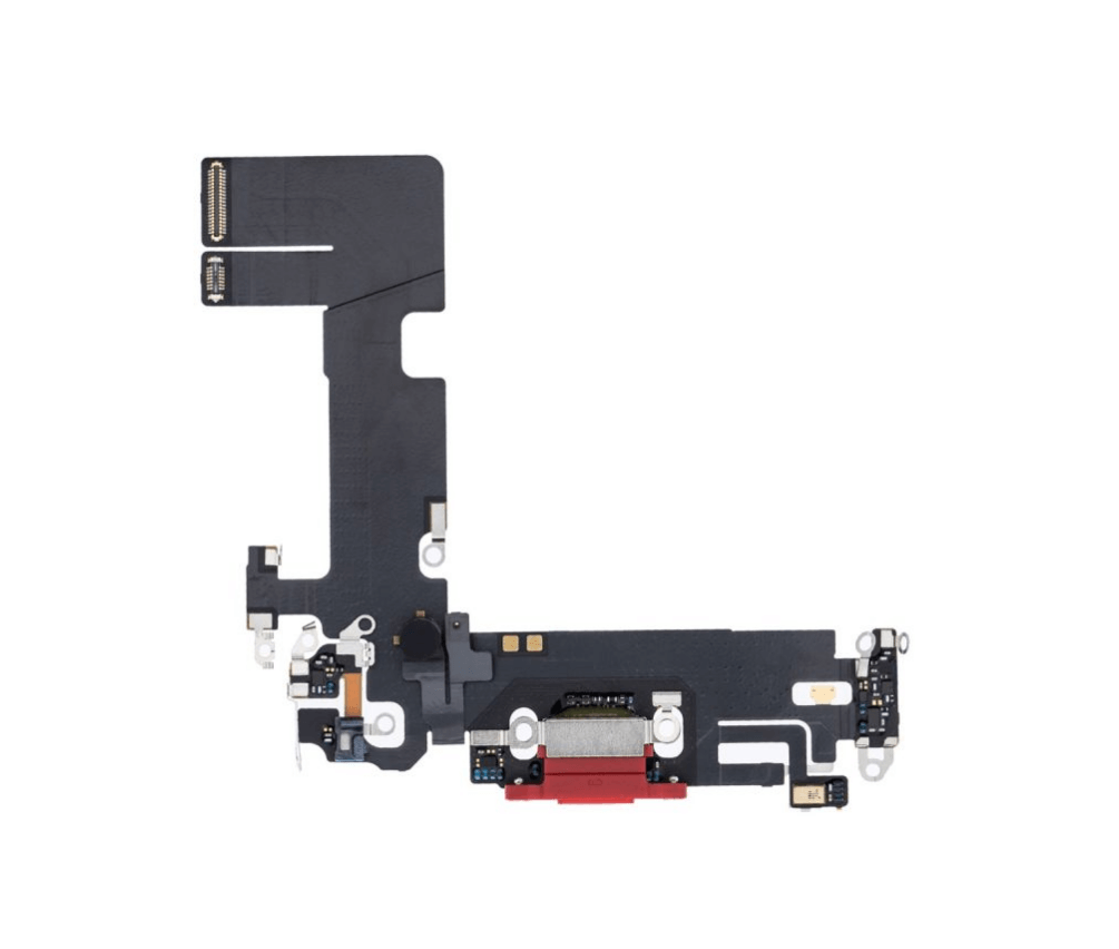 iPhone 13 Mini Charging Port Flex Cable Premium Quality (Red)