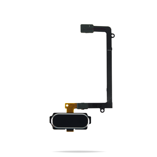 Samsung Galaxy S6 Edge Home Button with Flex Cable (Black)