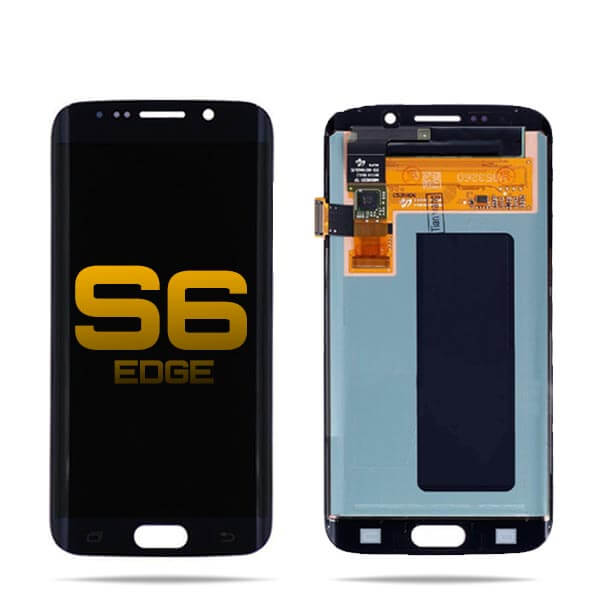 Samsung Galaxy S6 Edge LCD Digitizer Assembly (Black/Blue)