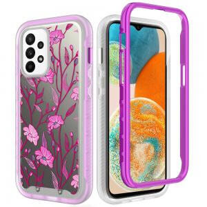 Samsung A23  Exotic ShockProof Design Hybrid Case Cover