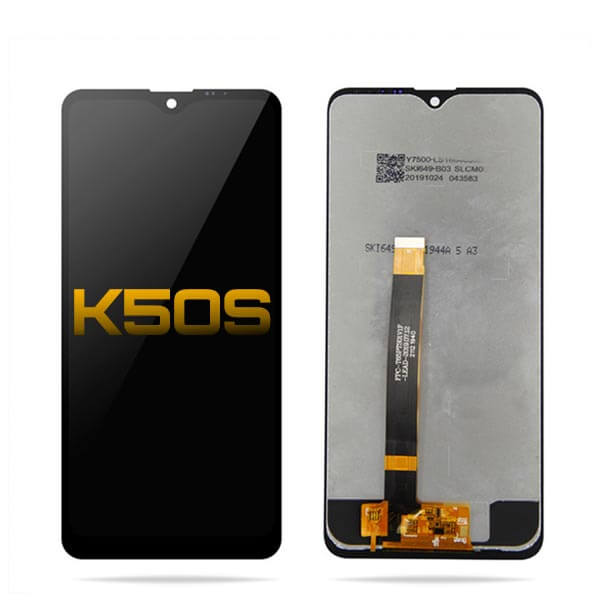 LG K50S (X540/2019) LCD Digitizer Assembly Without Frame (Black)