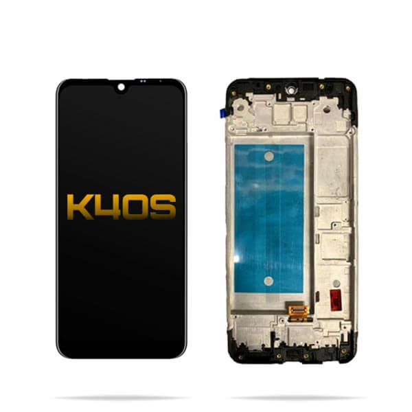 LG K40S LCD Digitizer Assembly with Frame (Black)