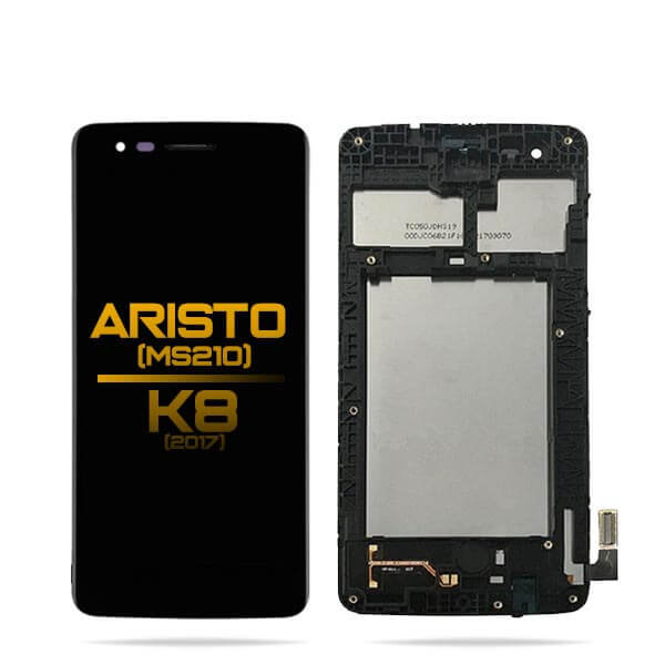 LG Aristo (MS210) LCD Digitizer Assembly with Frame (Black)