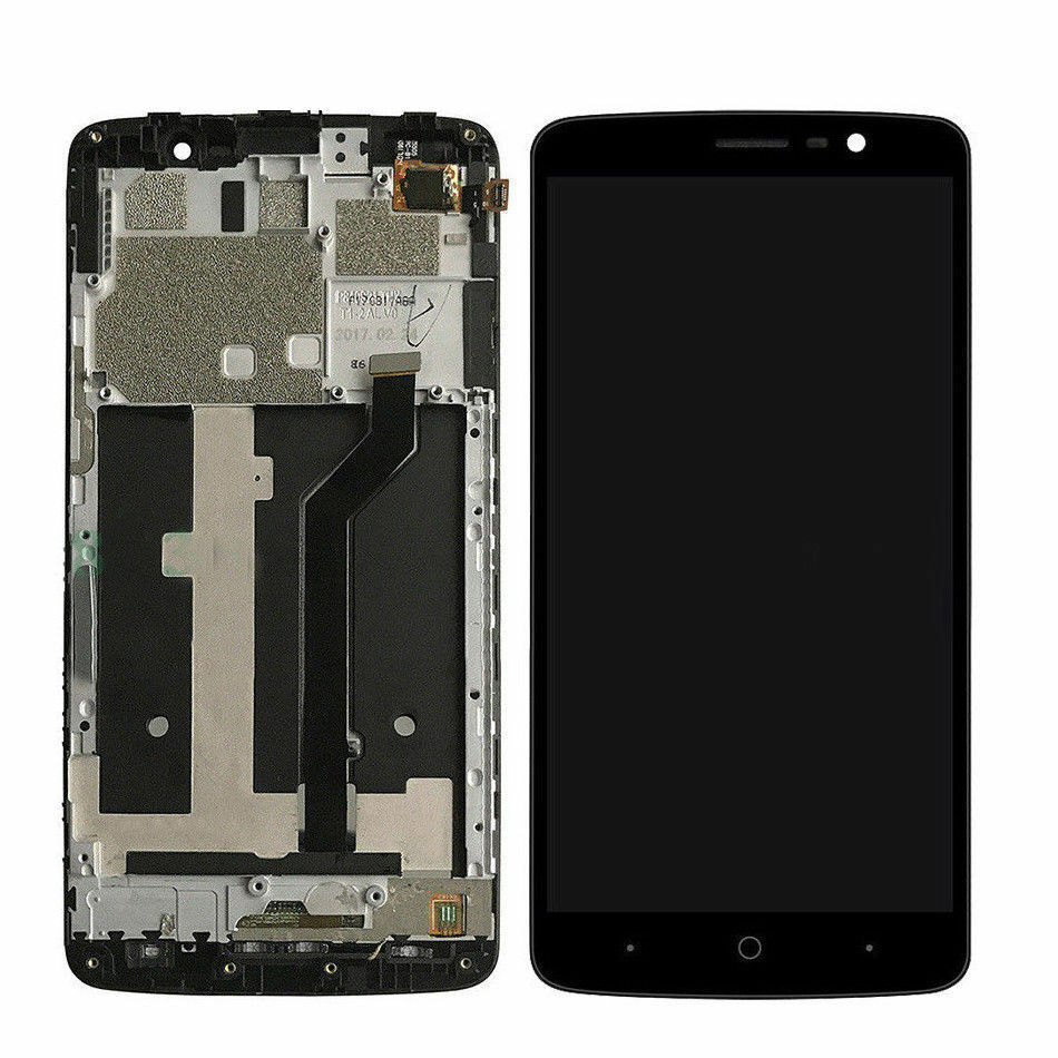 Samsung Galaxy S21 FE OLED Digitizer Assembly with Frame (Black)