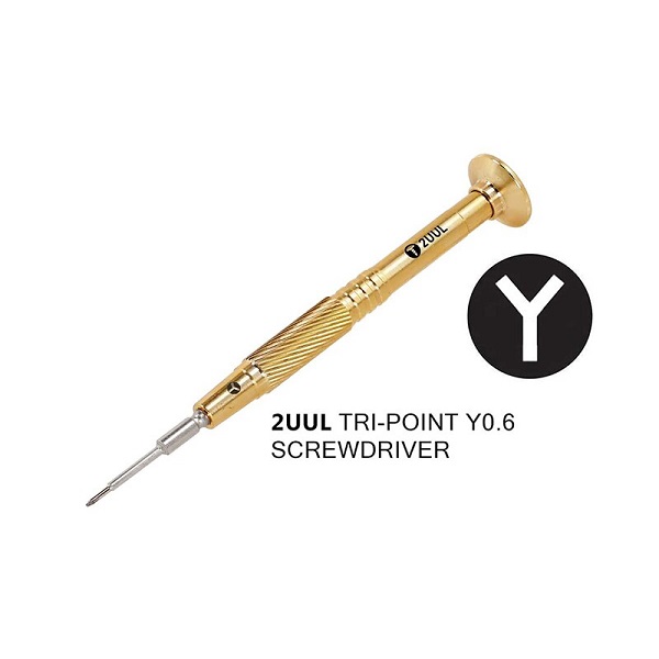 2UUL Gold Premium Grade Heavy Grip Screwdriver (Tri-Point Y0.6)