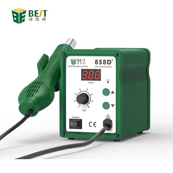 BEST-858D+ Soldering Station Hot Air Guns SMD Rework Station