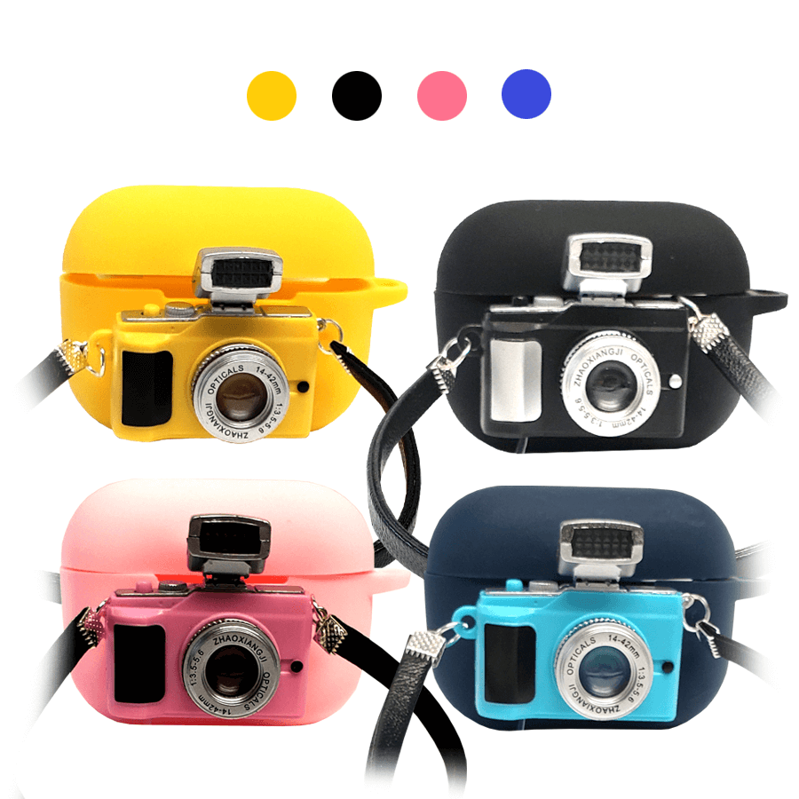Camera Design Airpods 3rd Gen Case (4 Colors)